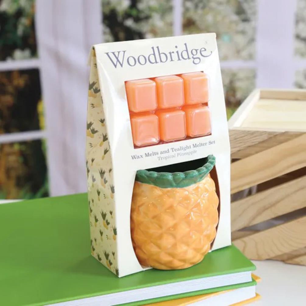 Woodbridge Tropical Pineapple Wax Melt Warmer Gift Set Extra Image 2